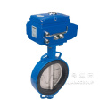 TS  4 inch electrical water butterfly valve